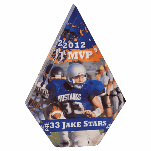 5" x 7" Diamond Sublicrylic