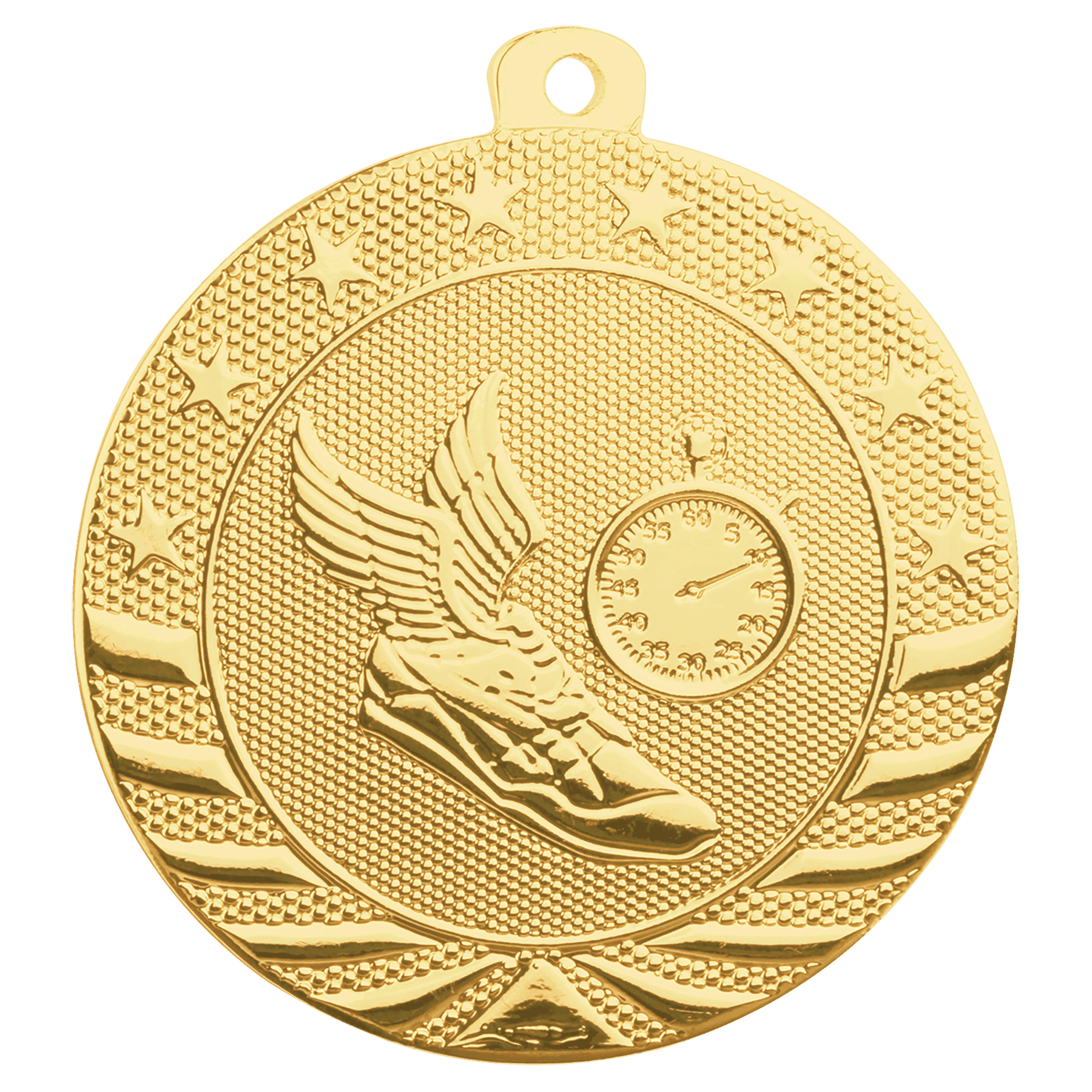 2" Track Starbrite Medal