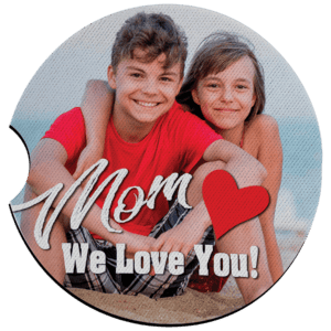 2 1/2" Sublimatable Neoprene Car Coaster