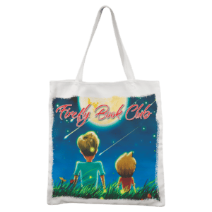 15 1/4" x 15 1/2" White Canvas Bag