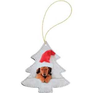 Subli-Tru Tree Ornament with Gold String