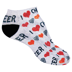 Shimmer Adult No Show Socks (1 Pair)
