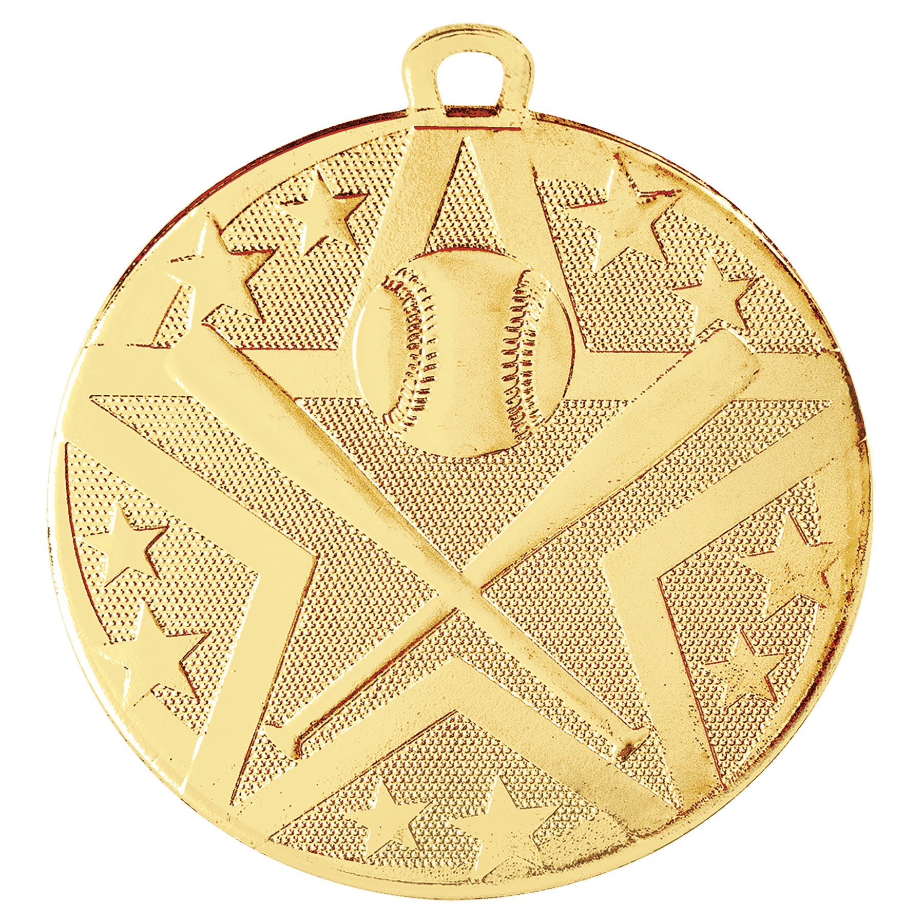 2" Superstar Baseball/Softball Medal