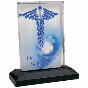 5" x 6" Sublimatable Rectangle Beveled Impress Acrylic