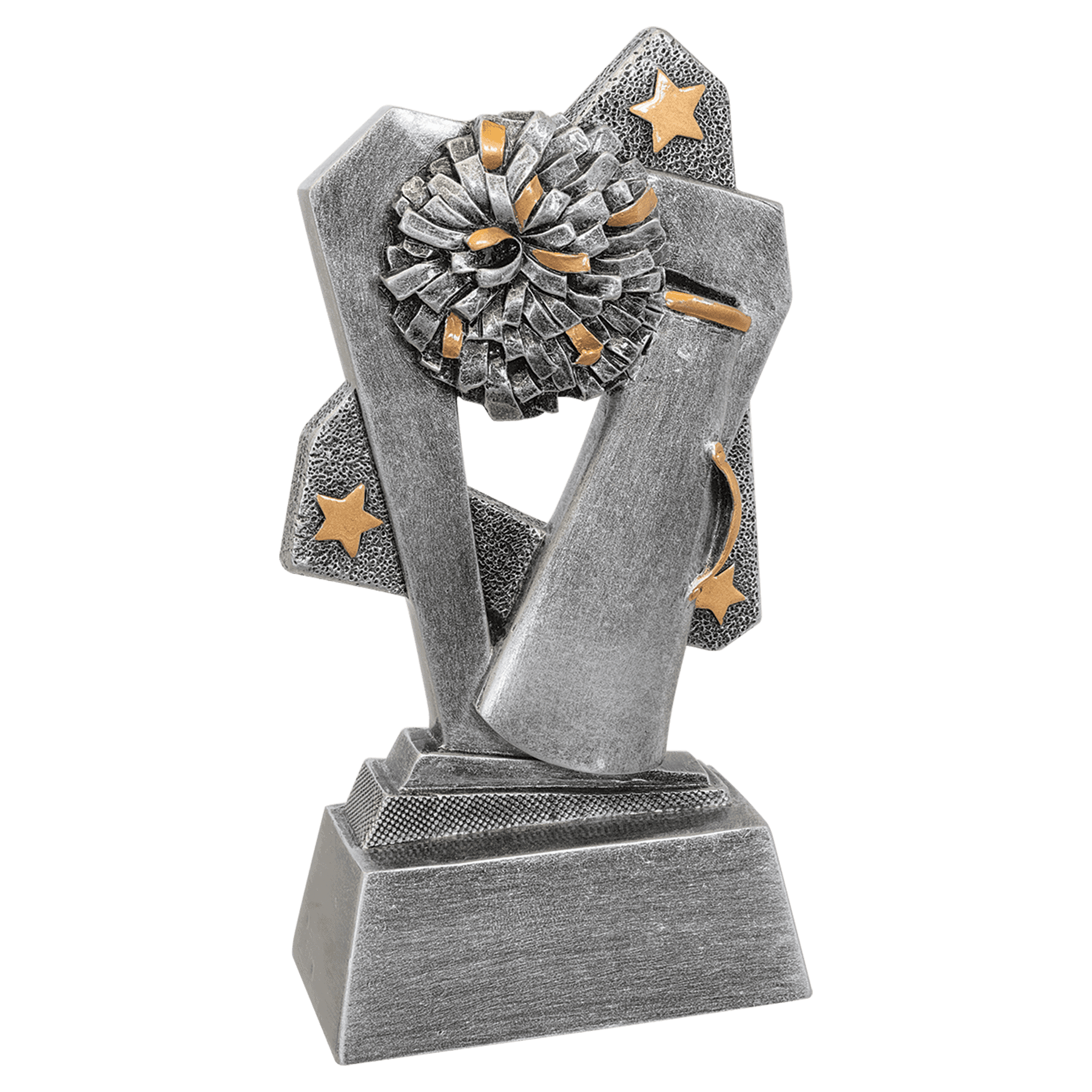 6 1/2" Cheer Triumph Resin