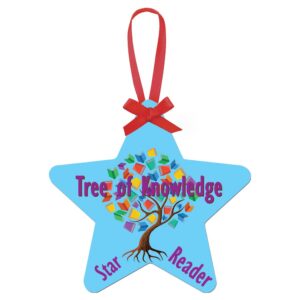 3.98" x 3.81" Gloss White Unisub Aluminum Star Ornament, 2-sided
