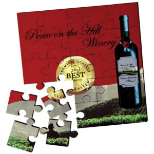 6.7" x 6.7" Unisub Sublimatable Square 25-Piece Puzzle