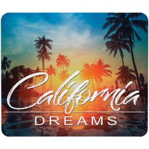 7.5" x 9" White Textured Unisub Sublimatable Mouse Pad