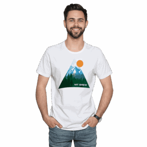 Men's Basic T-White
