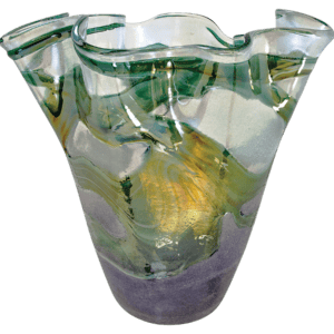 11 1/4" Art Glass Vase