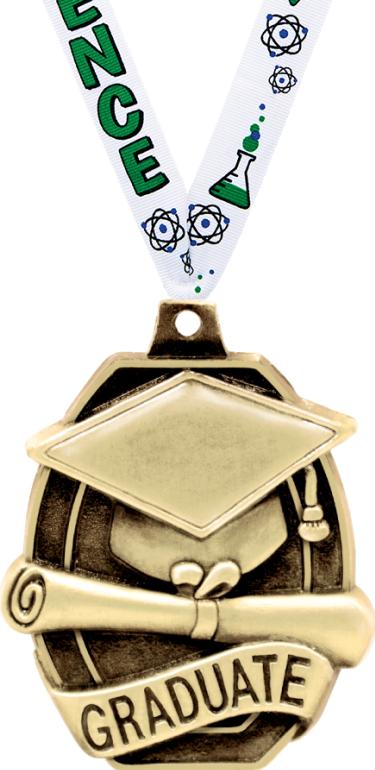 2" Graduate Medal