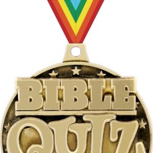 2" Bible Quiz Medal