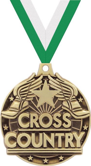 2" Cross Country Medals