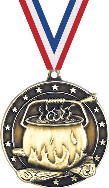 2" Chili Pot Medals