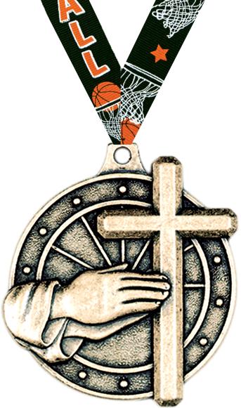 2" Cross Medal