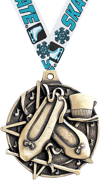 2" Dance Medal