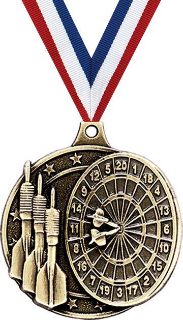 2" Dart Medal