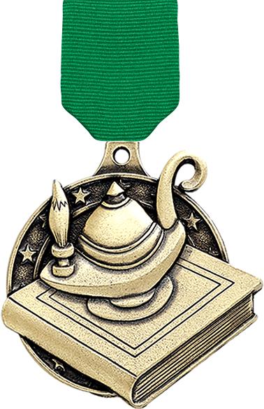 2" Education Medals