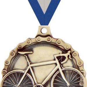 2" Road Bike Medal