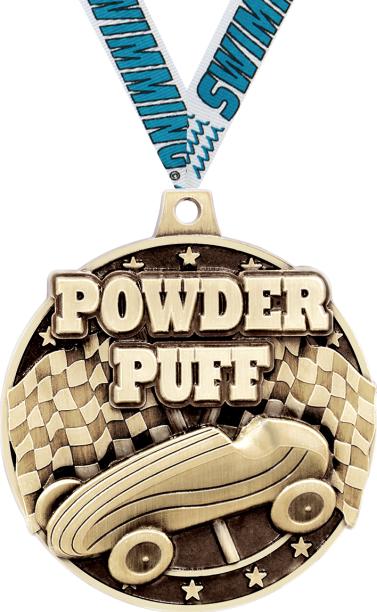 2" Powder Puff Derby Medals