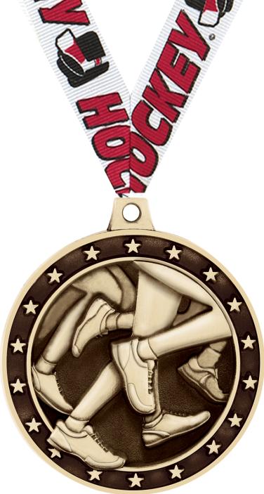 2" Running Medals
