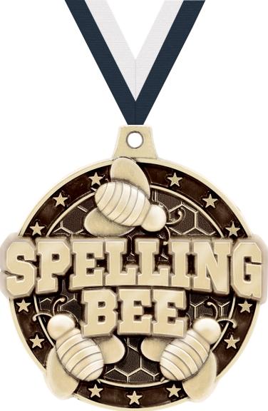 2" Spelling Bee Medal