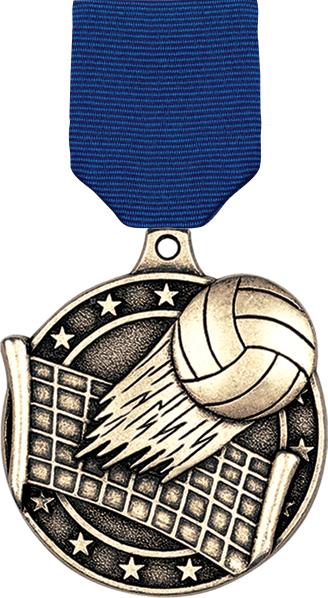 2" Volleyball Medals