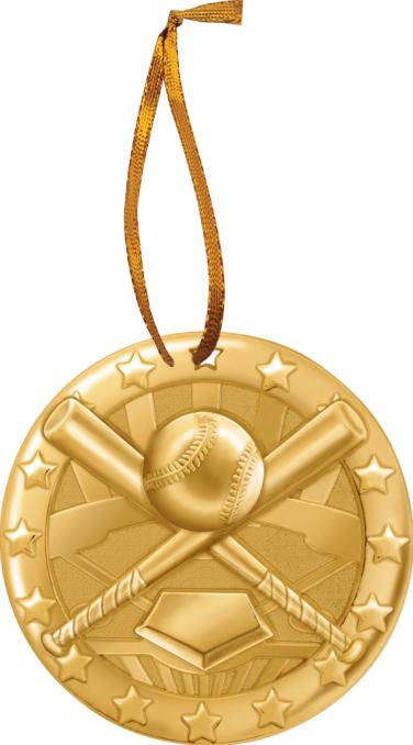 2" Baseball Blaze Medals