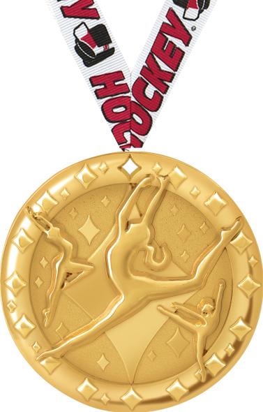 2" Dance Blaze Medals