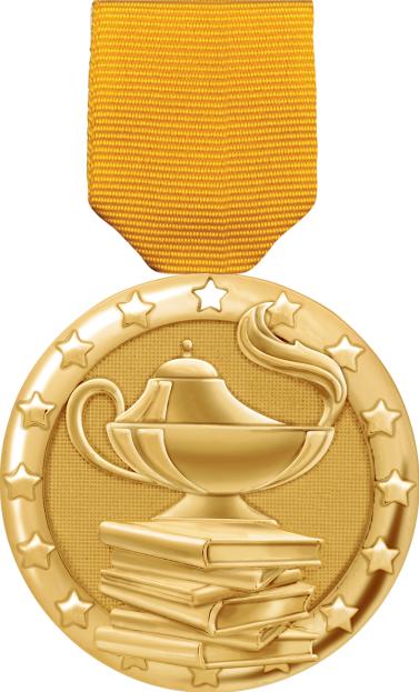 2" Scholastic Blaze Medals