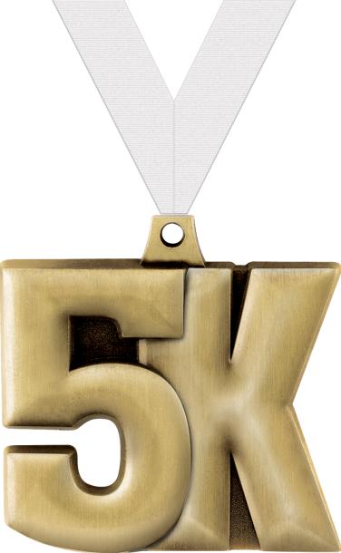 2" 5K Medals
