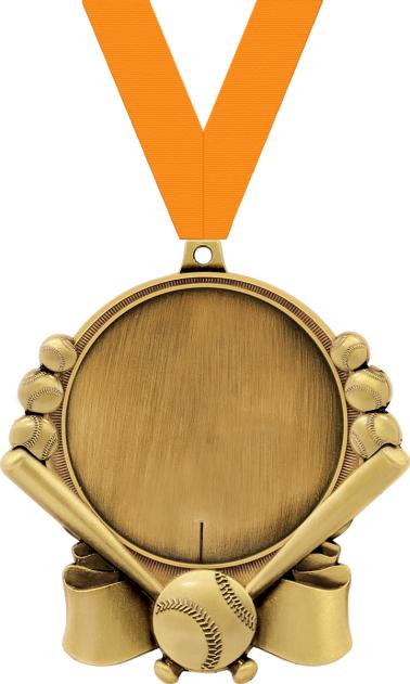 3" Baseball Double Action 2.0 Medals