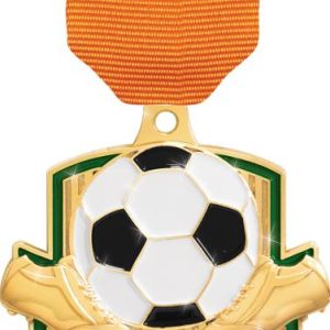 2" Soccer Shiny Captain Medals