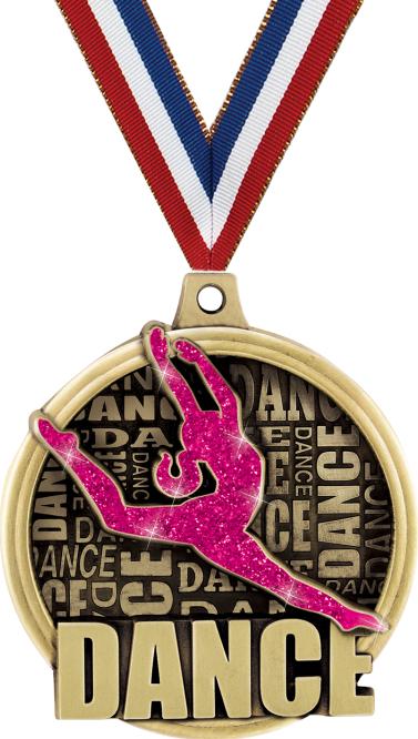 2" Kudos Dance Medals