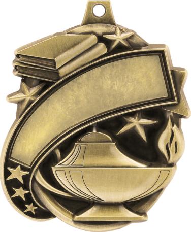 2 1/4" Kudos Academic Medal