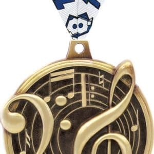 2" Kudos Music Medals