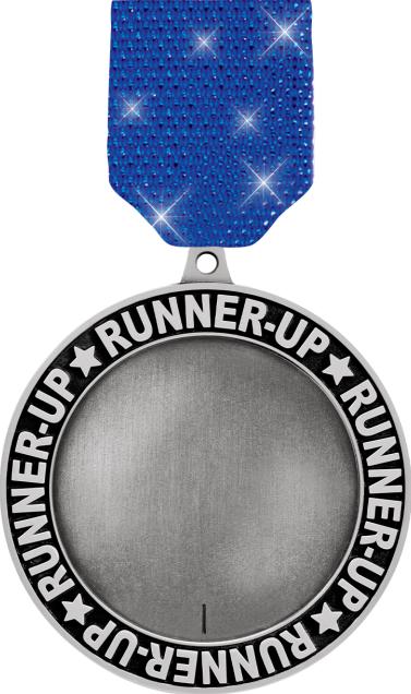 2 3/4" Runner Up Perimeter Insert Medal