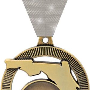 2" Florida Insert Medals