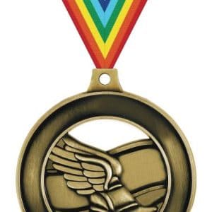 2" Winged Foot Rimz Medal