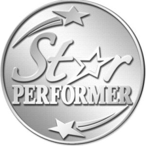 Star Performer Metal Coin