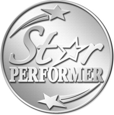 Star Performer Metal Coin