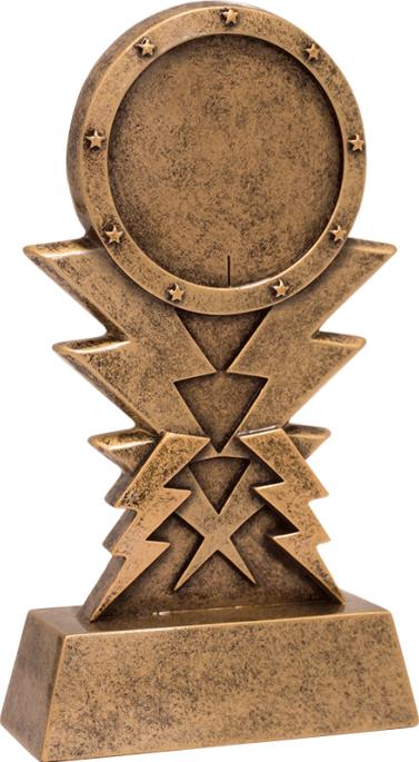 6" Lightning Insert Sculpture