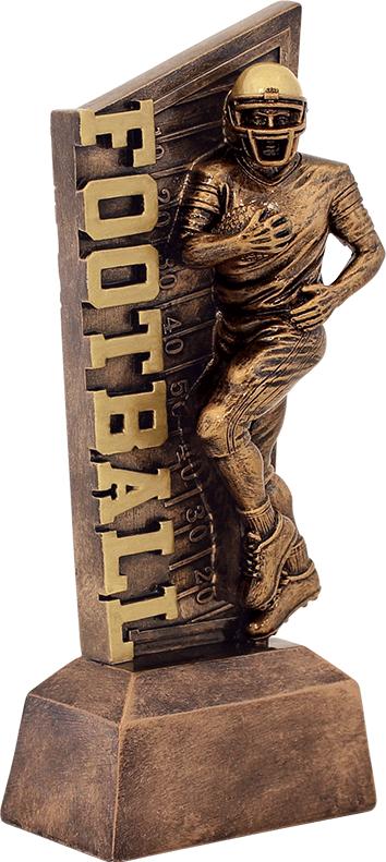 6 1/2" Dynamic Football Sculpture
