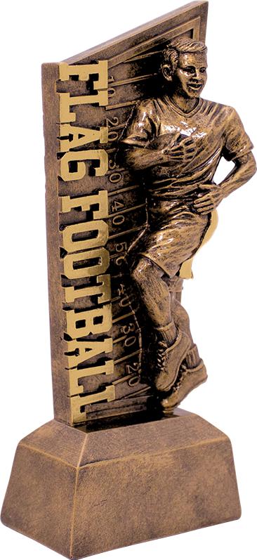 6 1/2" Dynamic Flag Football Sculpture
