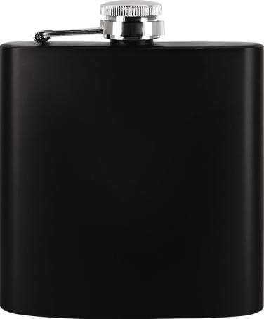 Black Stainless Steel Flask