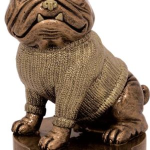 4 1/2" 3D Bulldog Mascot Sculpture