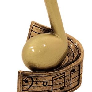 5 1/2" Music Note Sculpture