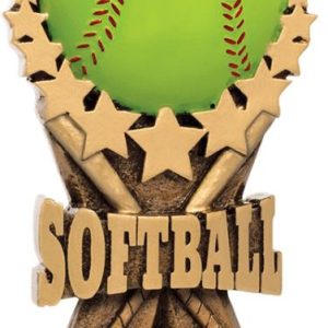 5 1/2" Orbital Softball Sculpture