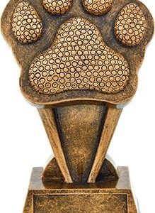 5 1/2" Paw Mascot Sculpture