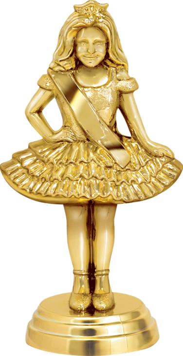 5" Junior Beauty Pageant Figure
